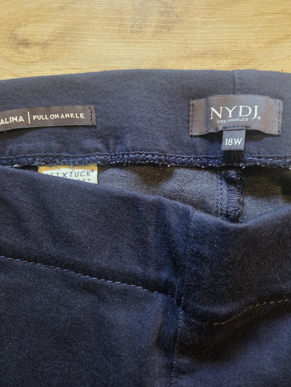 NYDJ Alina Pull On Ankle Jeans Lift & Tuck Technology Size 18W NWT - Picture 6 of 14